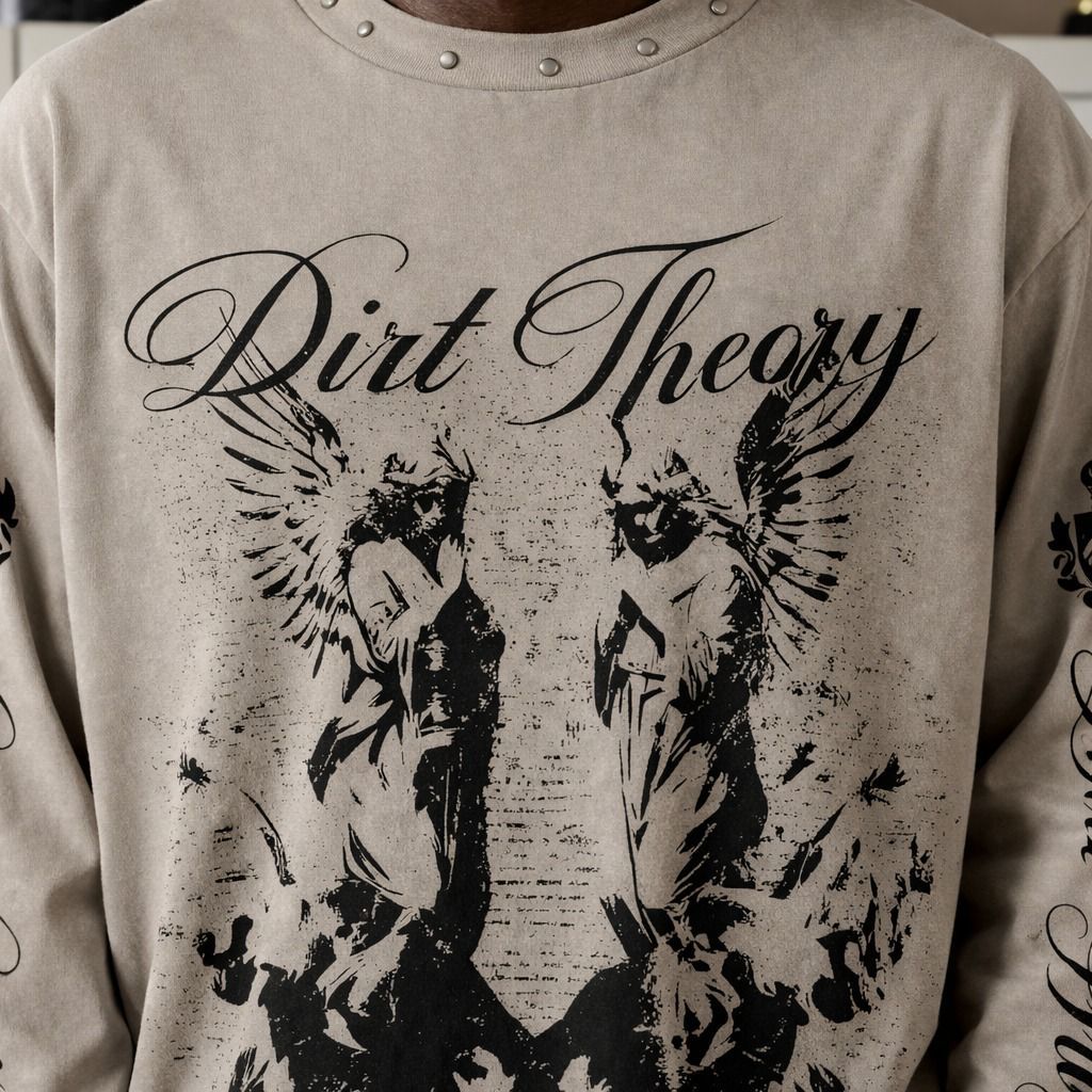 dirt theory graphic long sleeve t shirt dirt theory graphic long sleeve t shirt